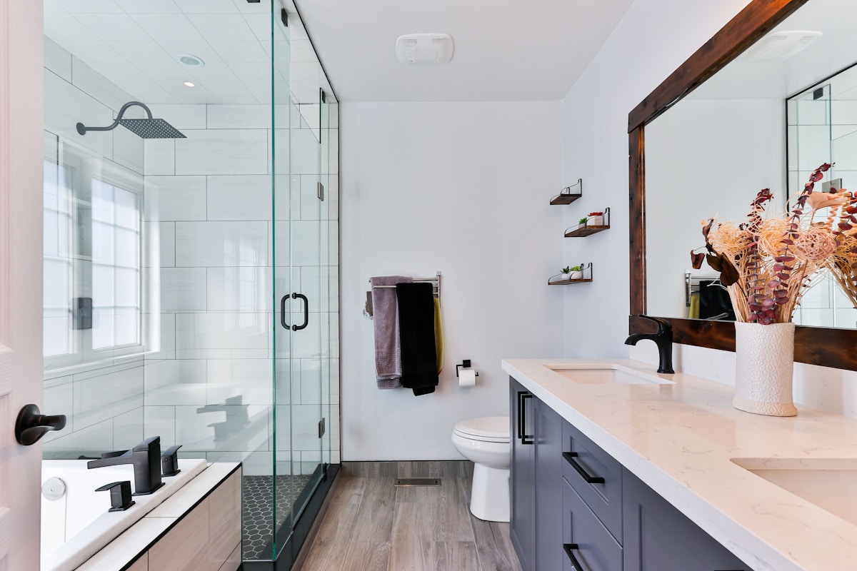 Bright residential windows